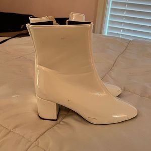 White High Heel Boots